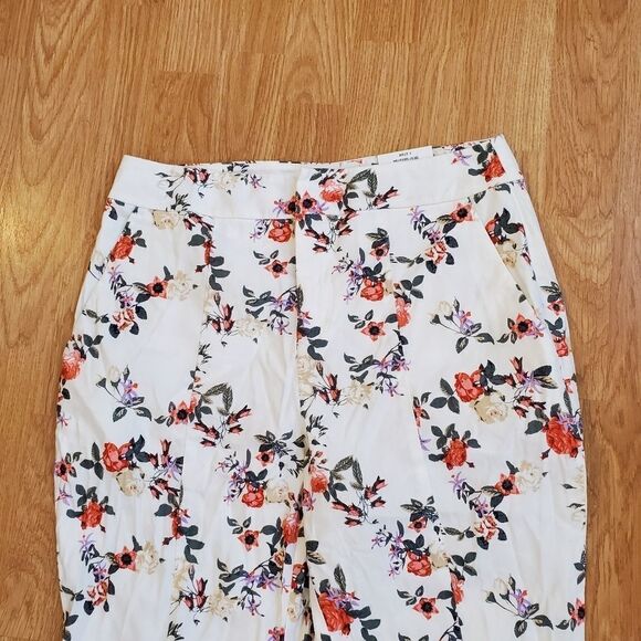 INC Floral Slim Ankle Pants - Picture 6 of 14